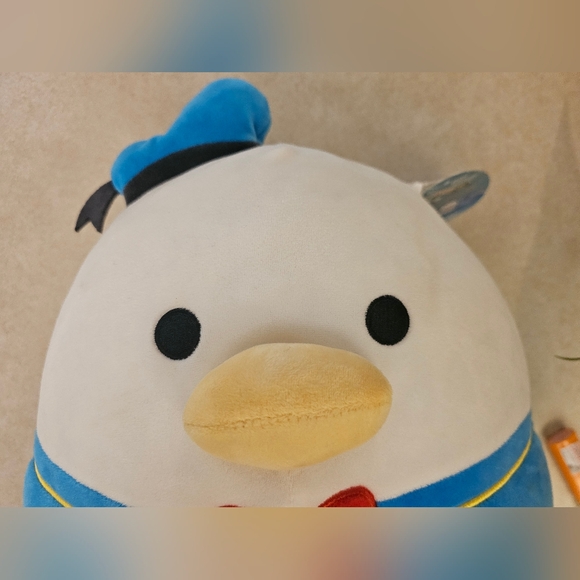 Donald Duck Squishmallow Disney 10" inch Plush Kellytoy - Picture 2 of 4